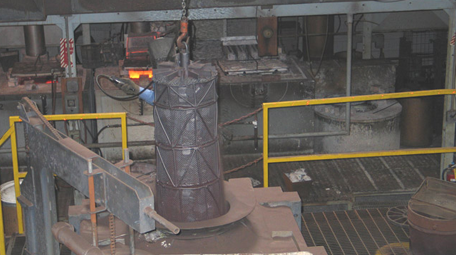 Lifting a Metal Casing